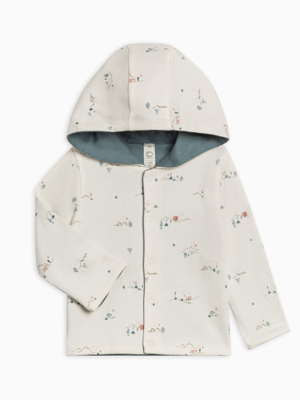 Taylor Reversible Jacket Sale : Baby : Tops : Hoodies : Long Sleeves Colored Organics Organic Cotton Baby and Kids Taylor Reversible Jacket