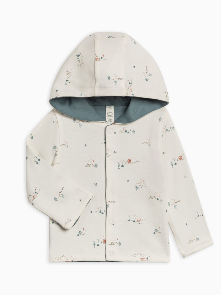 Taylor Reversible Jacket Sale : Baby : Tops : Hoodies : Long Sleeves Colored Organics Organic Cotton Baby and Kids Taylor Reversible Jacket