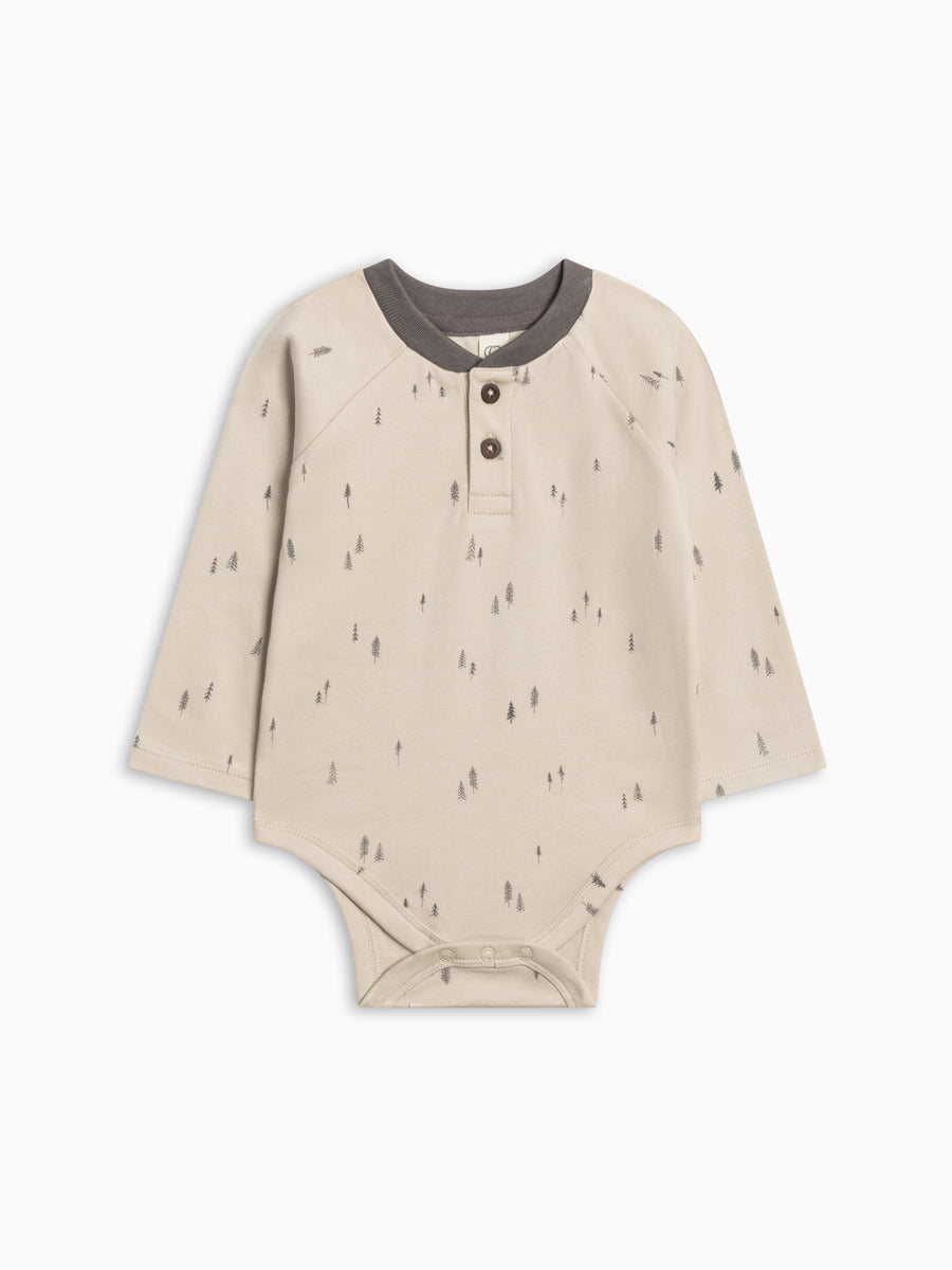 Lucas Raglan Henley Bodysuit