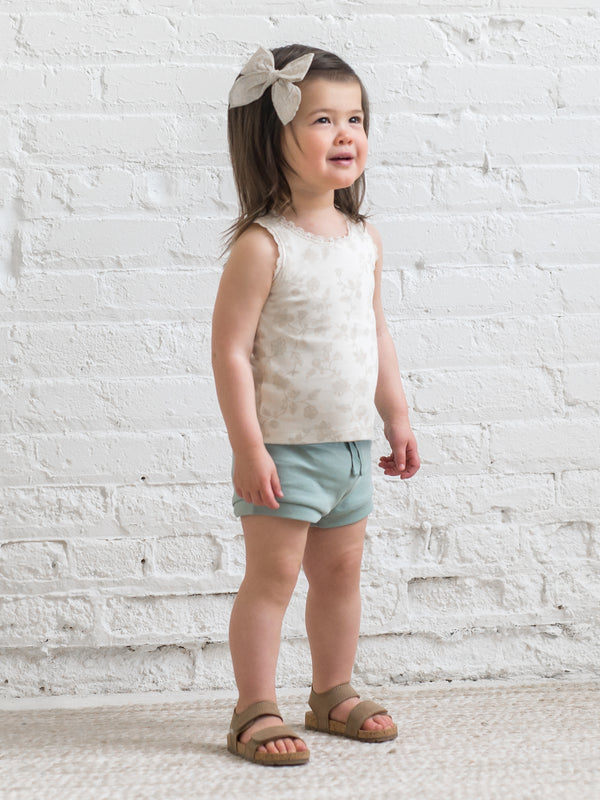 Selene Lace Tank Baby-Kids : Tops : Tanks Colored Organics Organic Cotton Baby and Kids Selene Lace Tank