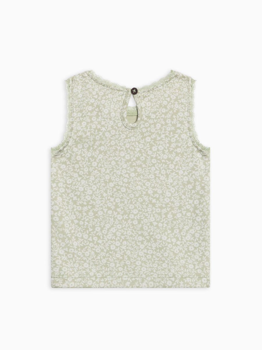 Selene Lace Tank Sale : Baby-Kids : Tops : Tanks Colored Organics Organic Cotton Baby & Kids Selene Lace Tank Top