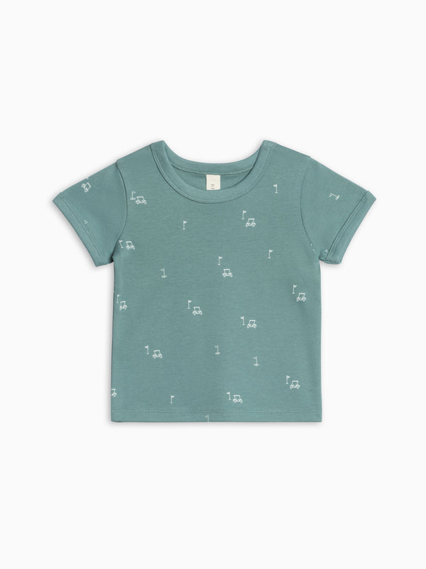 Andy Ringer Tee - Fairway / Laguna + Powder