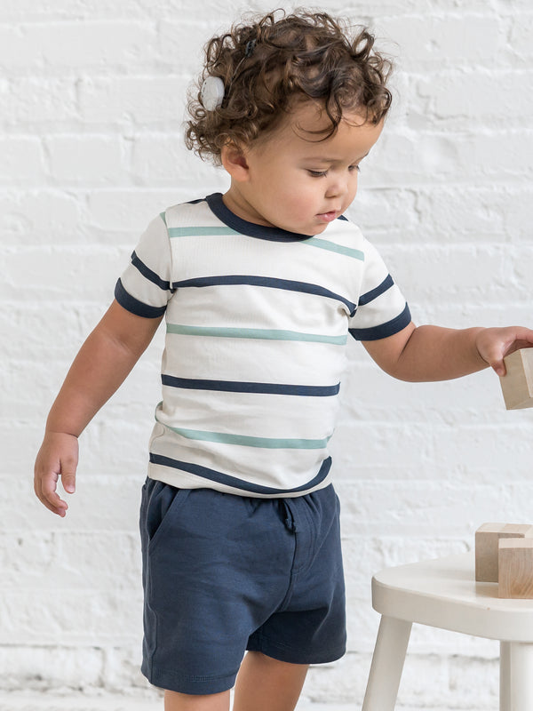 Andy Ringer Tee Baby-Kids : Tops : Tees : Short Sleeves Colored Organics Organic Cotton Baby and Kids Andy Ringer Tee