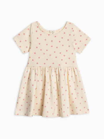 Stella Short Sleeve Swing Dress Sale : Baby-Kids : Dresses : Short Sleeves Colored Organics Stella Short Sleeve Swing Dress for Baby | Colored Organics®
