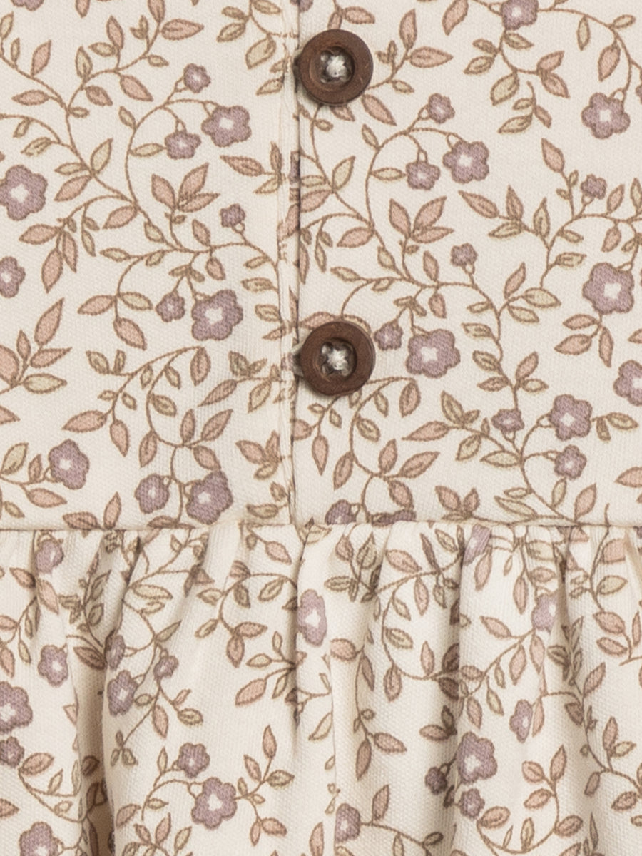 Trudy Button Long Sleeve Top