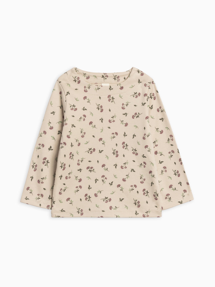 Ryle Snap Shoulder Top Baby-Kids : Tops : Tees : Long Sleeves Colored Organics Organic Cotton Baby and Kids Ryle Snap Shoulder Top