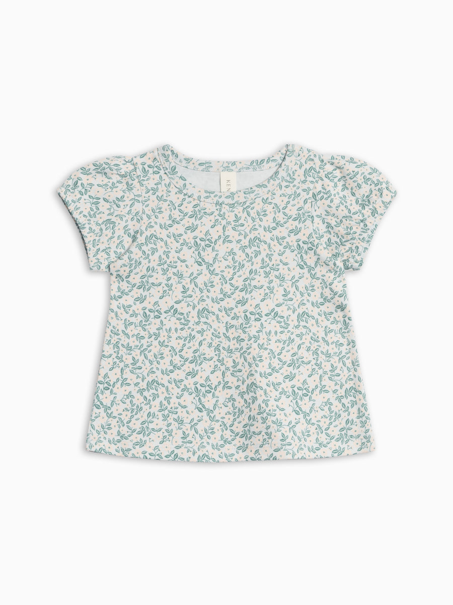 Ellen Puff Sleeve Top - Golf