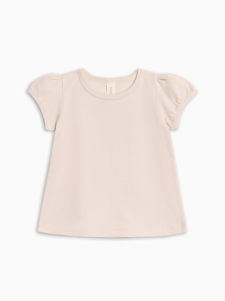 Ellen Puff Sleeve Top - Shell