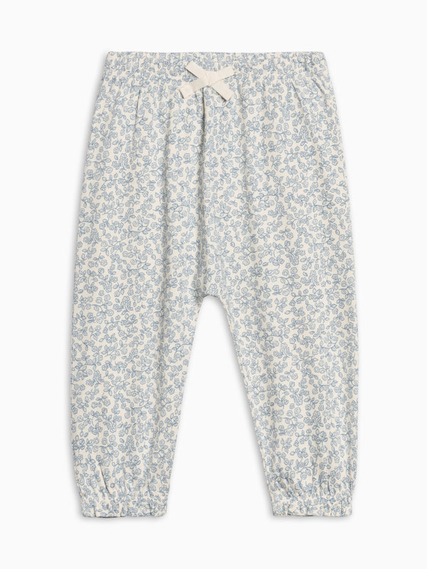 Ria Infant Ruffle Pant - Narelle Floral / Ivory + Sea