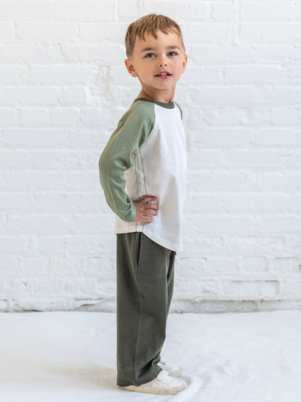 Arin Straight Leg Pant - Ivy
