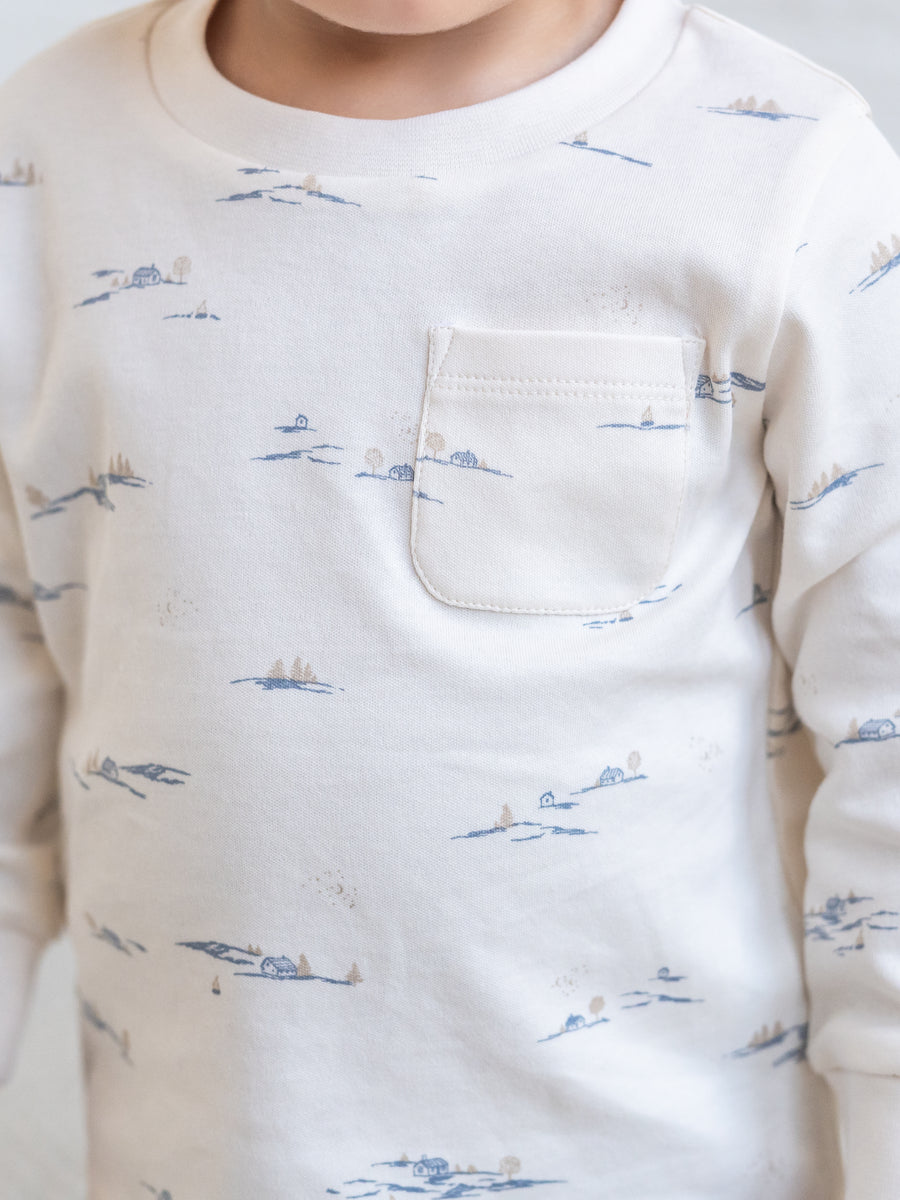 Perrin Long Sleeve Pocket Tee - Hearthside