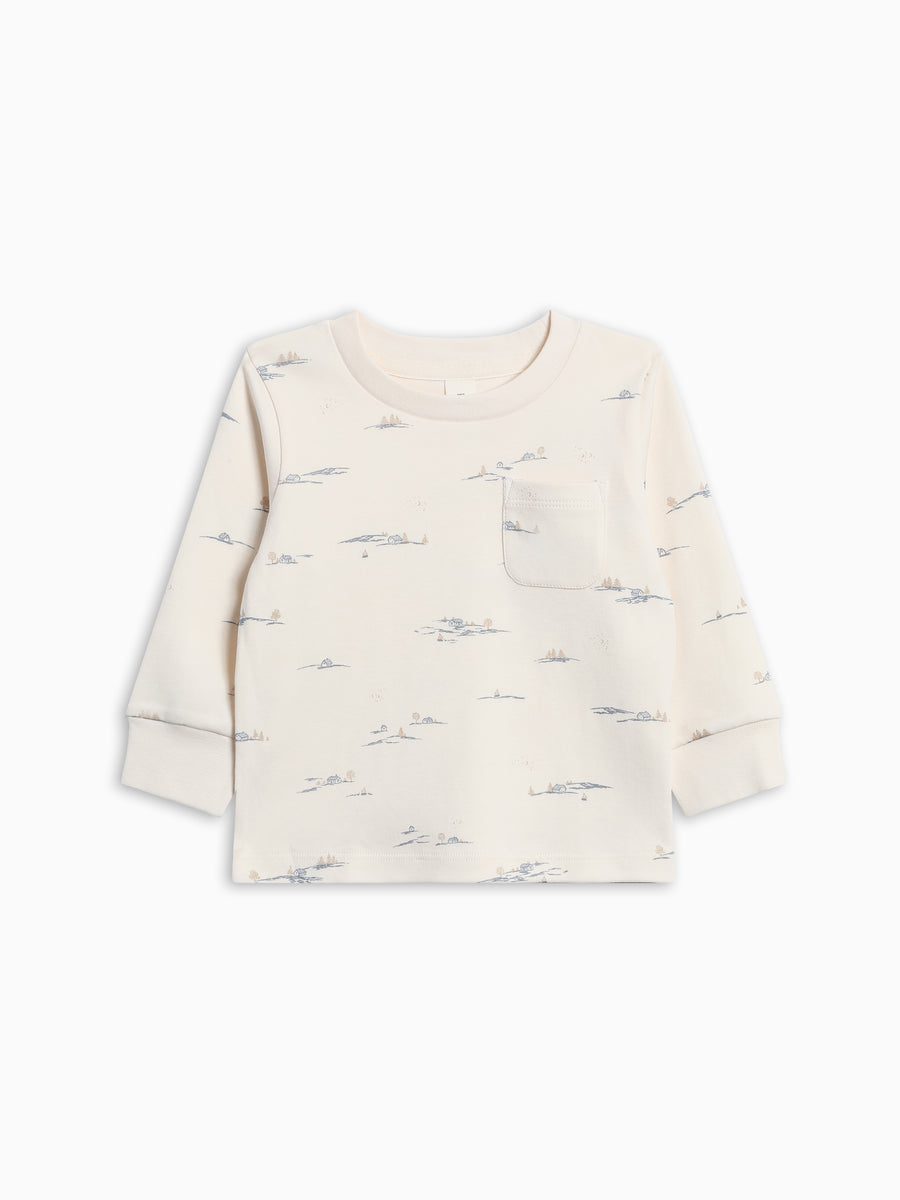 Perrin Long Sleeve Pocket Tee - Hearthside