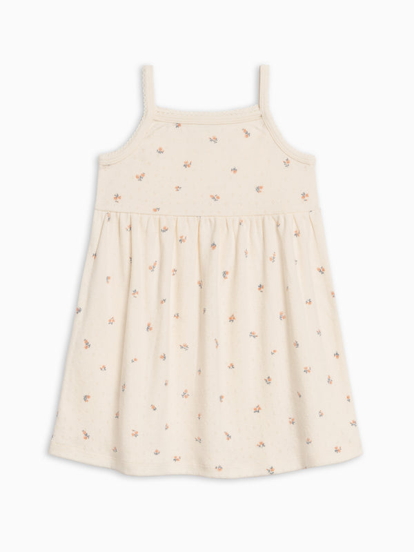 Belle Pointelle Tank Dress - Maris Floral / Ivory + Sea