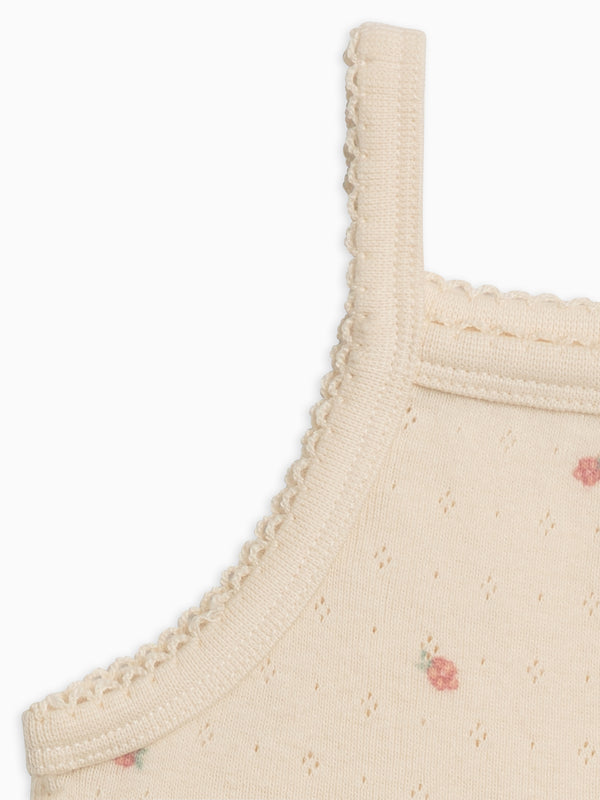 Belle Pointelle Tank Dress Baby-Kids : Dresses : Tanks Kendi Organic Cotton Baby and Kids Pippa Chambray Short Sleeve Shirt Dress