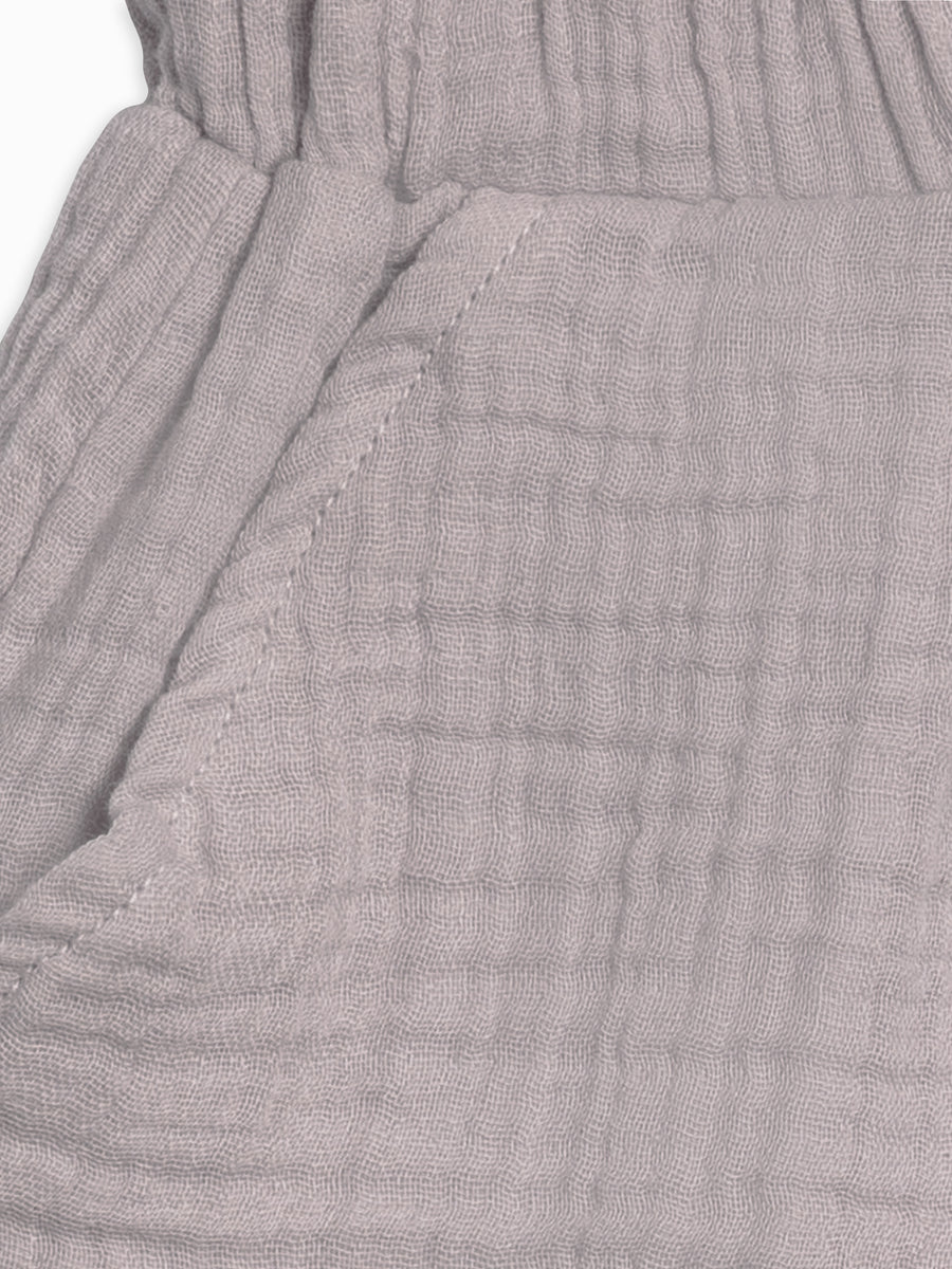 Jude Muslin Shorts Baby-Kids : Bottoms : Shorts Kendi Organic Cotton Baby and Kids Jude Muslin Shorts
