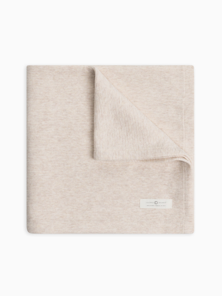 PRE ORDER Waffle Knit Baby Blanket Baby : Nursery : Bedding : Blankets Kendi Organic Cotton Baby Waffle Knit Baby Blanket
