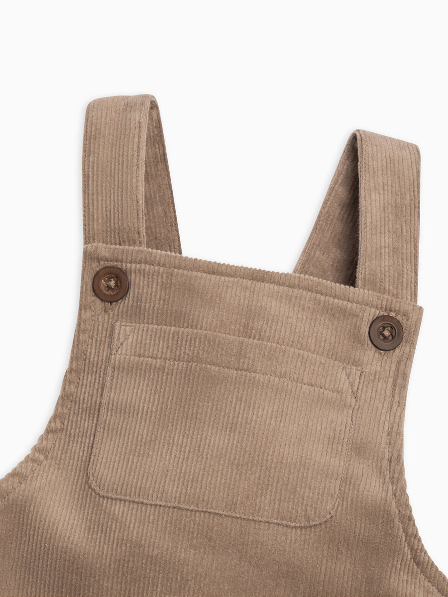 Remi Corduroy Overalls Baby : Bottoms : Overalls : Pants Kendi Organic Cotton Baby Remi Corduroy Overall