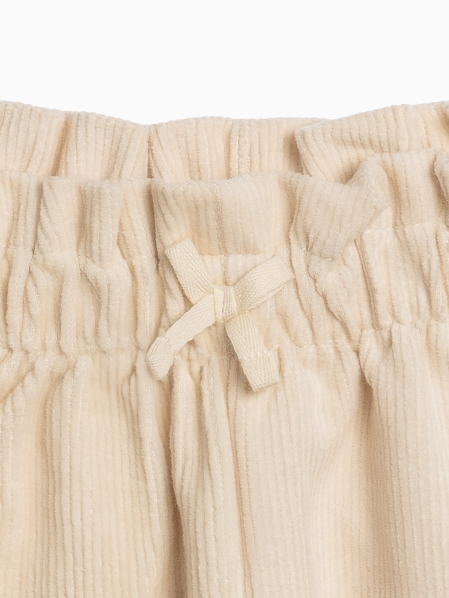 Awen Corduroy Ruffle Pant Baby : Bottoms : Pants Kendi Organic Cotton Baby Awen Corduroy Ruffle Pant