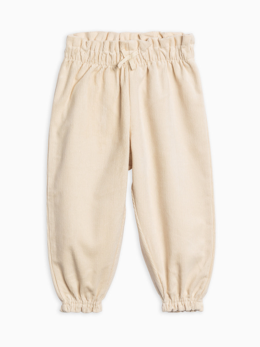 Awen Corduroy Ruffle Pant Baby : Bottoms : Pants Kendi Organic Cotton Baby Awen Corduroy Ruffle Pant