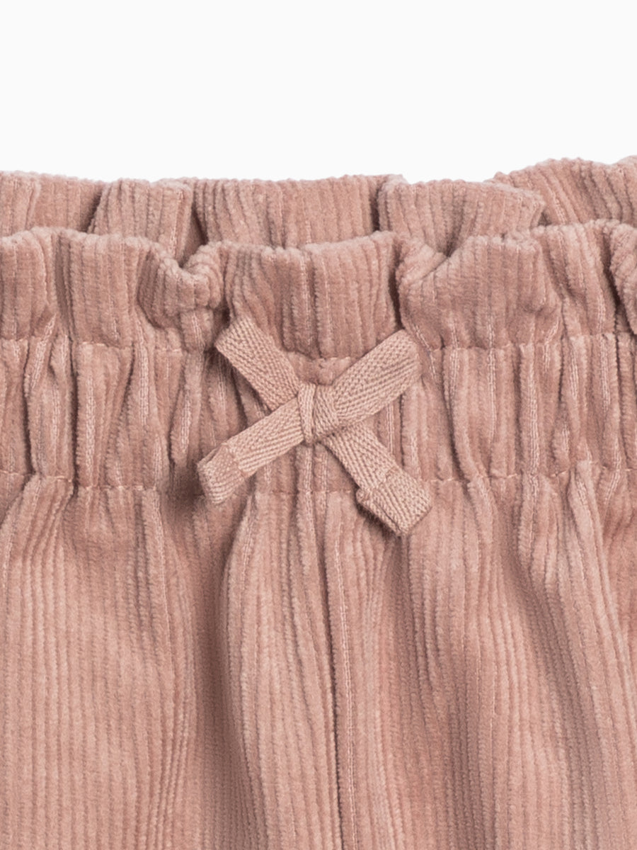 Awen Corduroy Ruffle Pant Baby : Bottoms : Pants Kendi Organic Cotton Baby Awen Corduroy Ruffle Pant