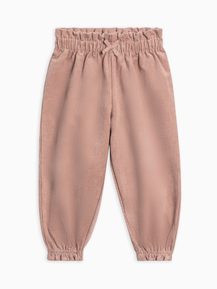 Awen Corduroy Ruffle Pant Baby : Bottoms : Pants Kendi Organic Cotton Baby Awen Corduroy Ruffle Pant