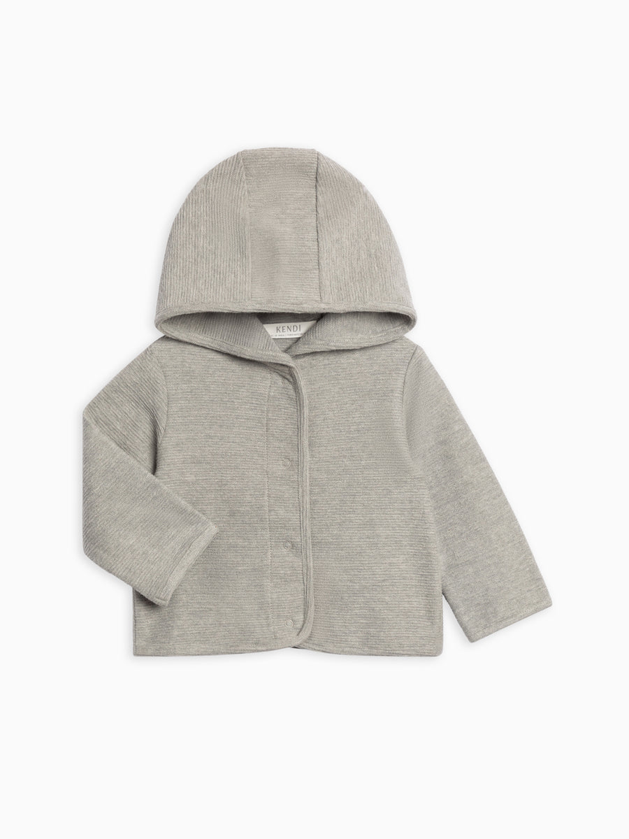 Carmel Ottoman Rib Infant Jacket