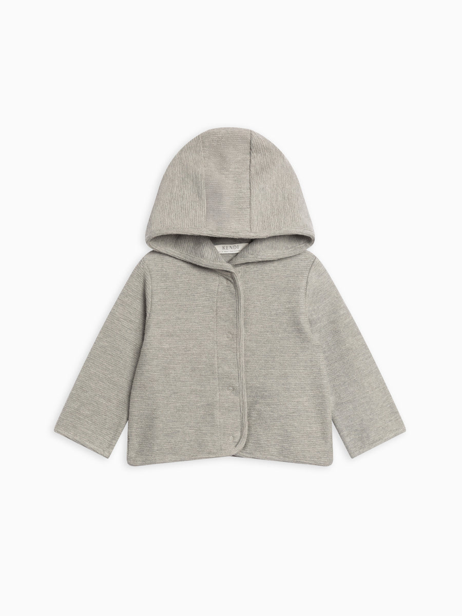 Carmel Ottoman Rib Infant Jacket