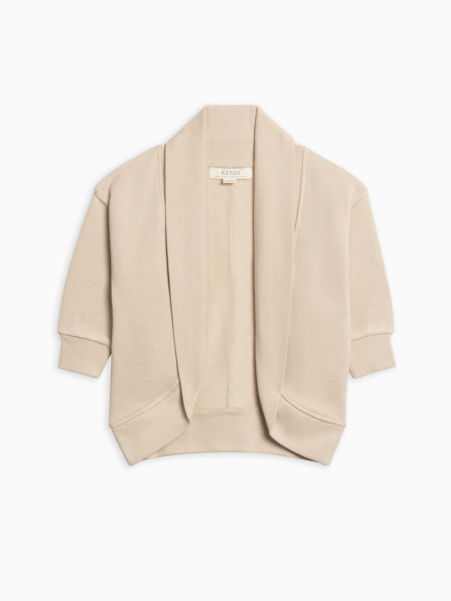 Finola Fleece Cocoon Cardigan