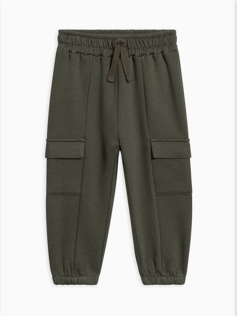 Dallis Fleece Cargo Sweatpants