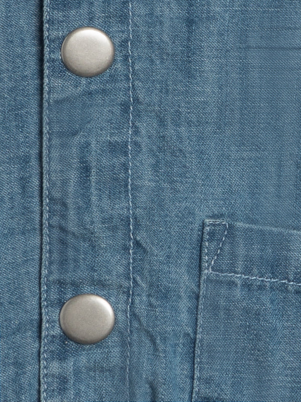 Jules Chambray Hooded Jacket