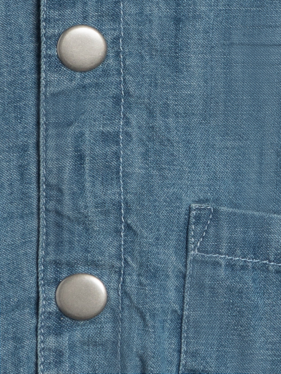 Jules Chambray Hooded Jacket