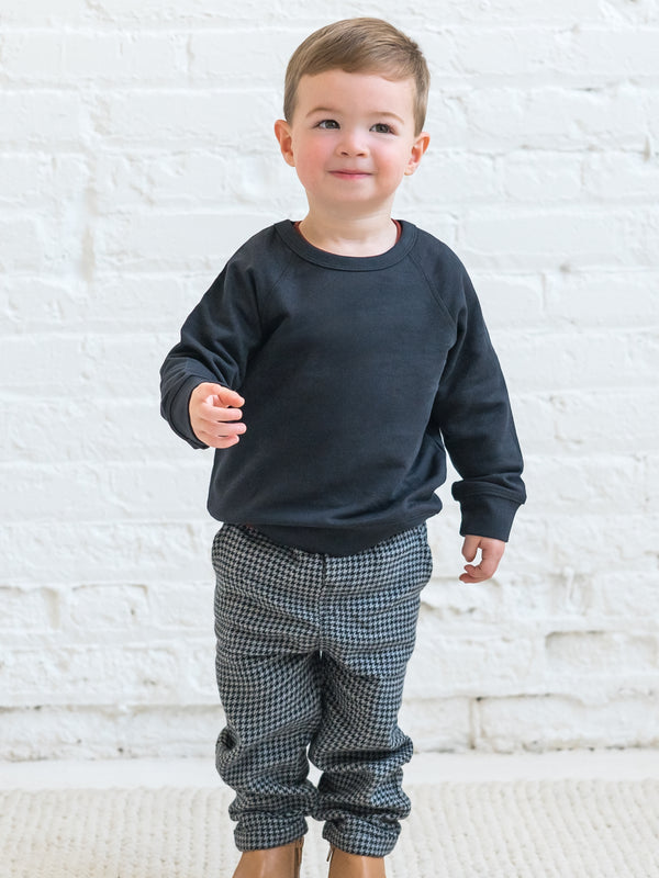 Hank Flannel Pants with Suspenders Baby-Kids : Bottoms : Pants Kendi Organic Cotton Baby and Kids Hank Flannel Pants with Suspenders