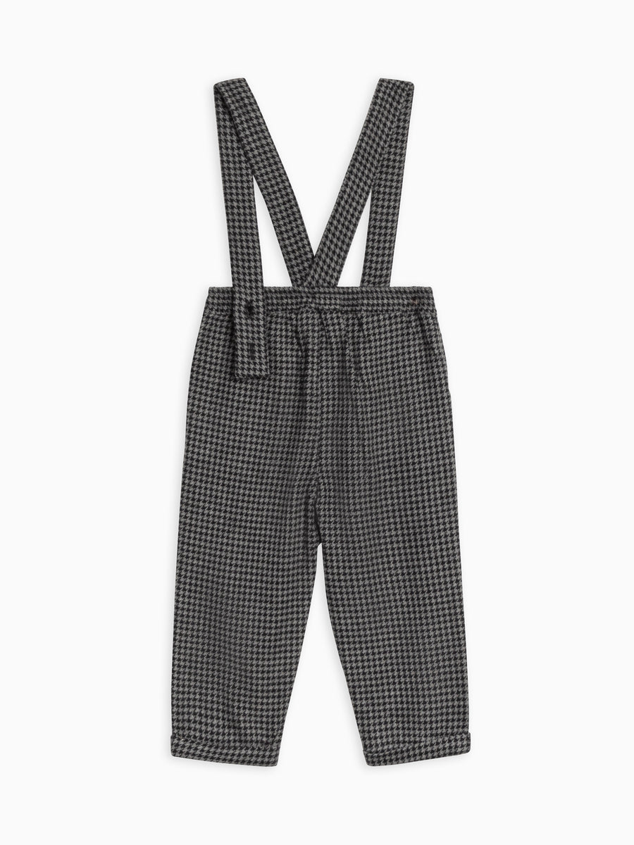 Hank Flannel Pants with Suspenders Baby-Kids : Bottoms : Pants Kendi Organic Cotton Baby and Kids Hank Flannel Pants with Suspenders