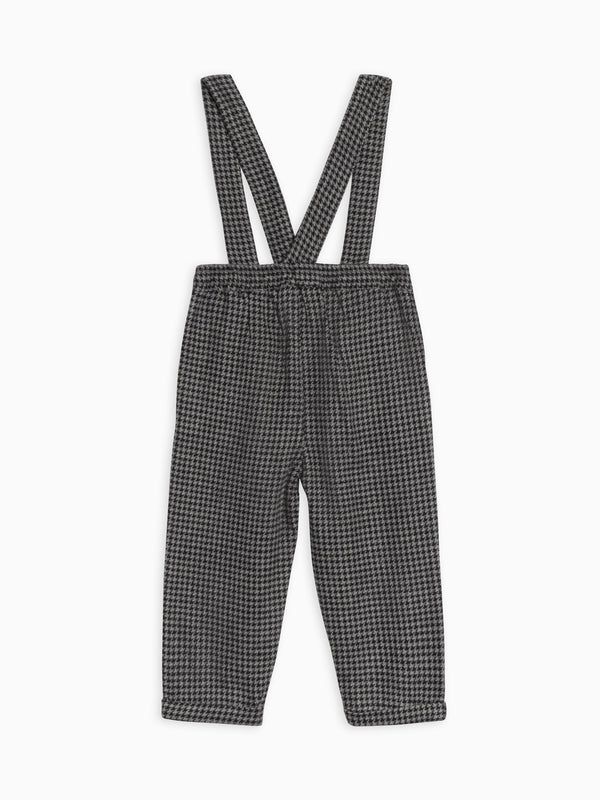 Hank Flannel Pants with Suspenders Baby-Kids : Bottoms : Pants Kendi Organic Cotton Baby and Kids Hank Flannel Pants with Suspenders