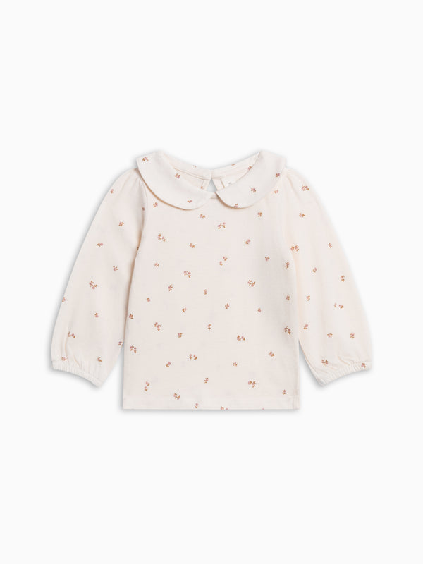 Sora Long Sleeve Peter Pan Top - Etta Floral