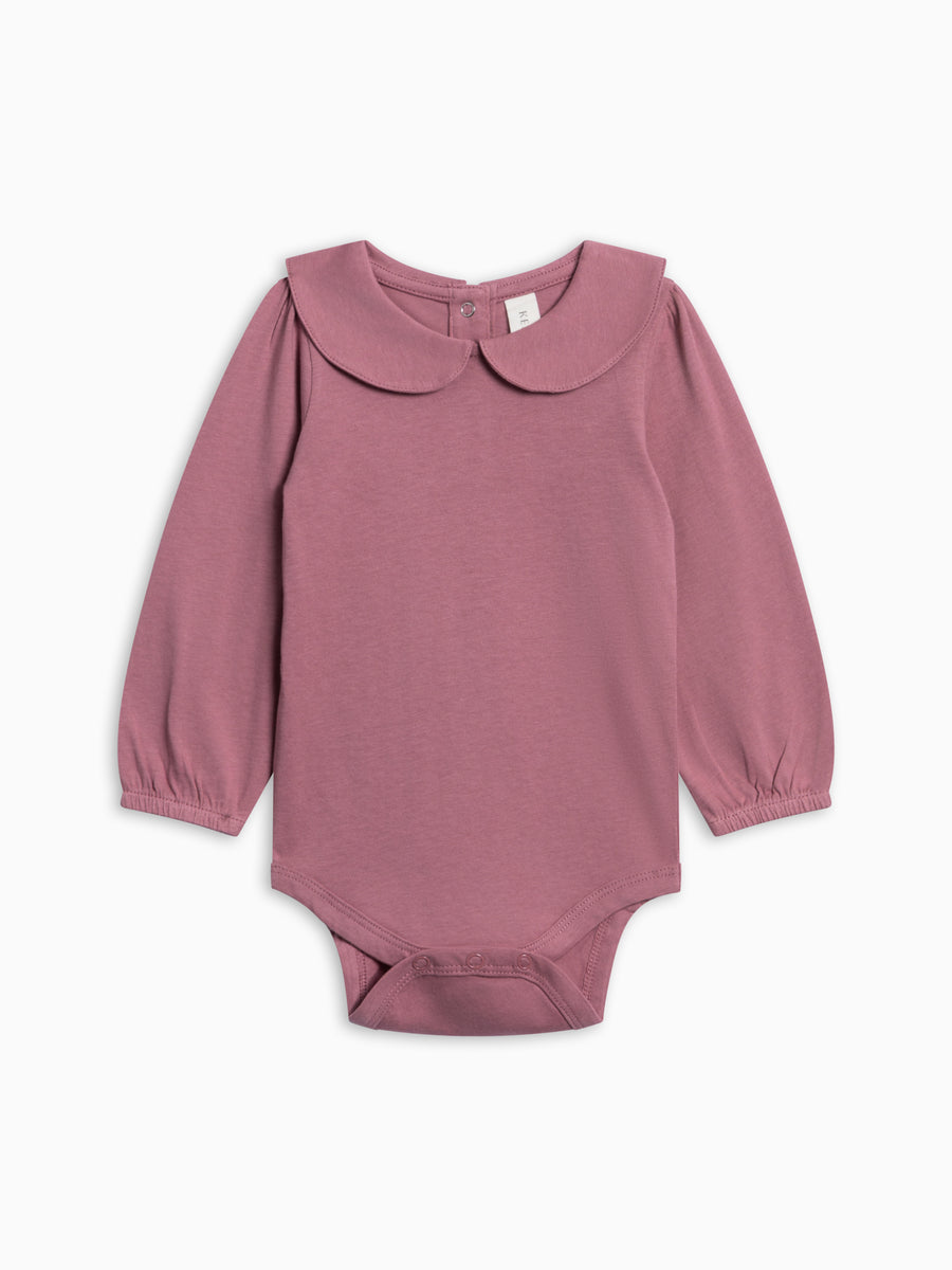 Peggy Peter Pan Collared Bodysuit - Woodford