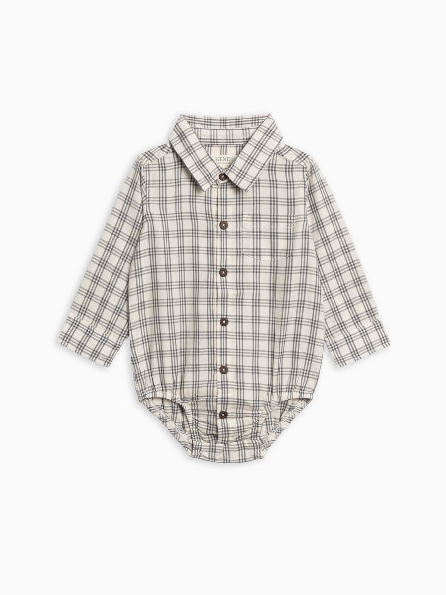 Theo Poplin Collar Bodysuit
