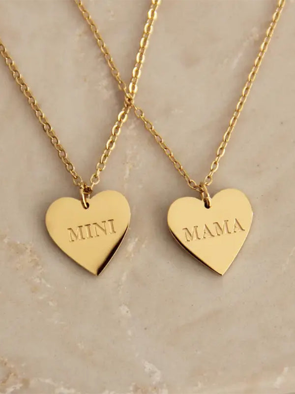 Mama and Mini Matching Necklace Set
