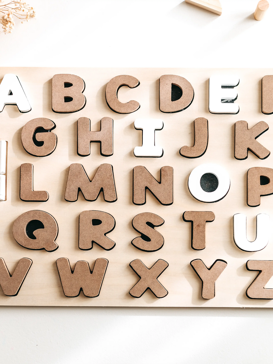 Alphabet Chalkboard Puzzle Baby-Kids : Toys : Learning : Wooden Creative Beginning
