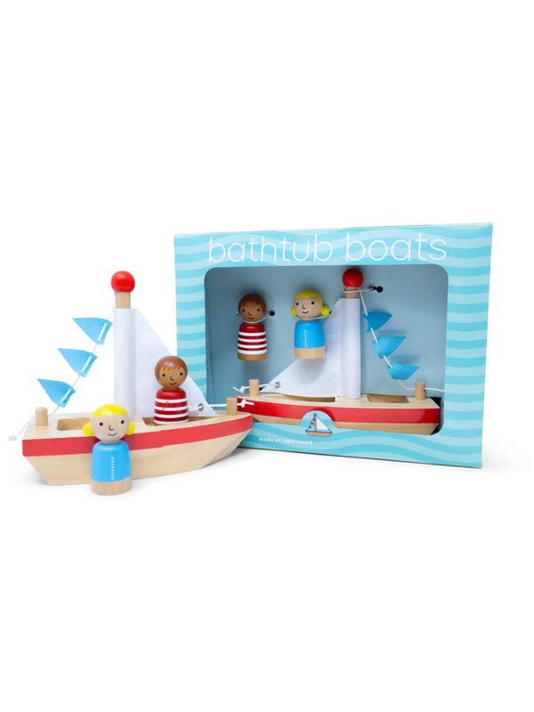 Boats & Buddies Bath Toy Baby-Kids : Nursery : Bath : Toys : Learning Jack Rabbit Creations