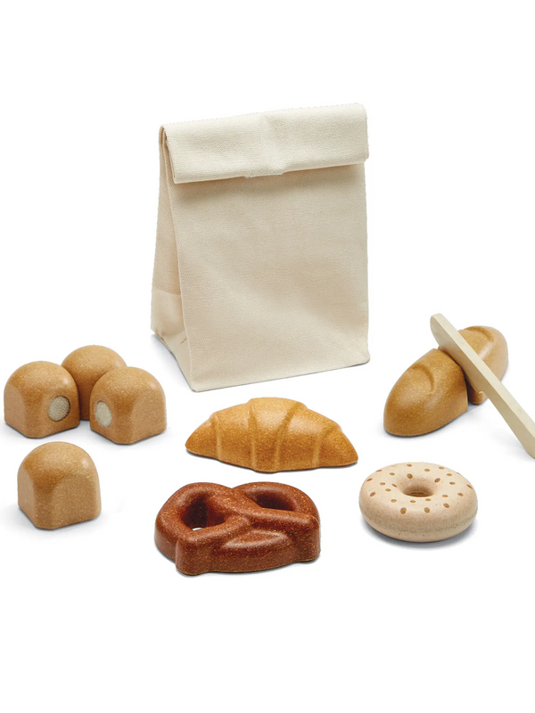 Bread Play Set Baby-Kids : Toys : Learning : Wooden Plan Toys
