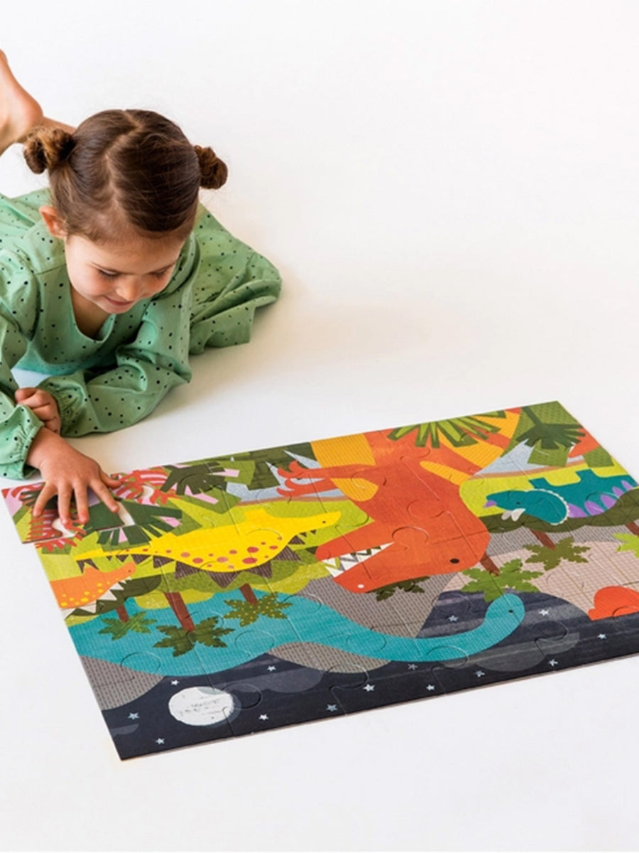 Dinosaur Kingdom 24-Piece Floor Puzzle
