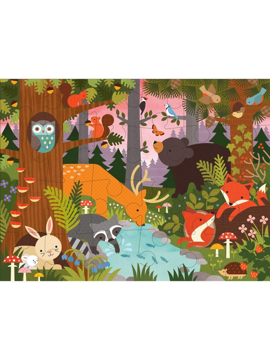 Enchanted Woodland 24-Piece Floor Puzzle
