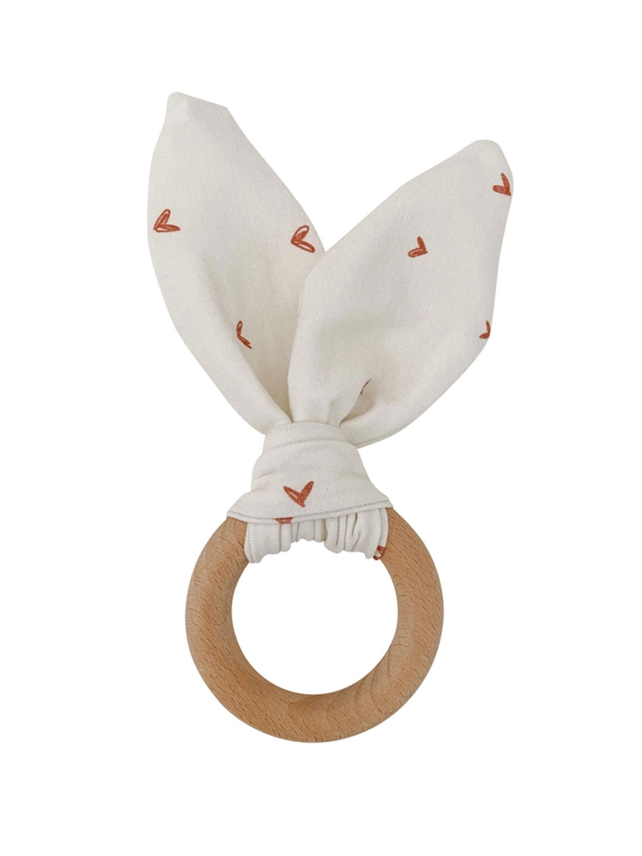 Crinkle Bunny Ears Teether Baby : Toys : Plush + Crinkle : Teethers Chewable Charm