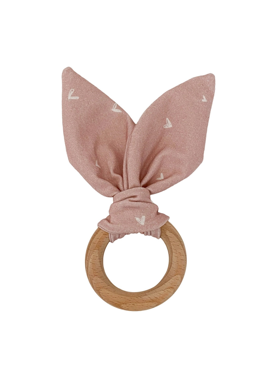 Crinkle Bunny Ears Teether Baby : Toys : Plush + Crinkle : Teethers Chewable Charm