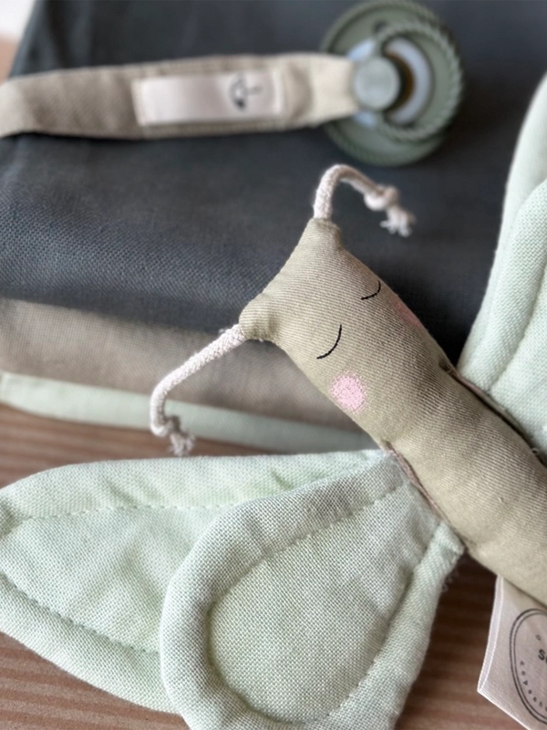Crinkle Plush Butterfly Baby : Toys : Plush + Crinkle Saga Copenhagen