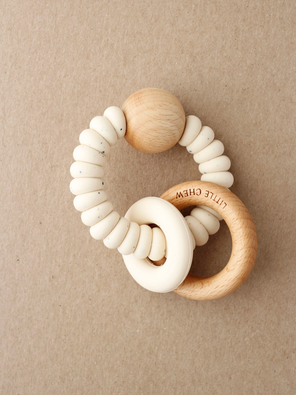 Dany Rattle Teether Baby : Toys : Teethers : Wooden Little Chew