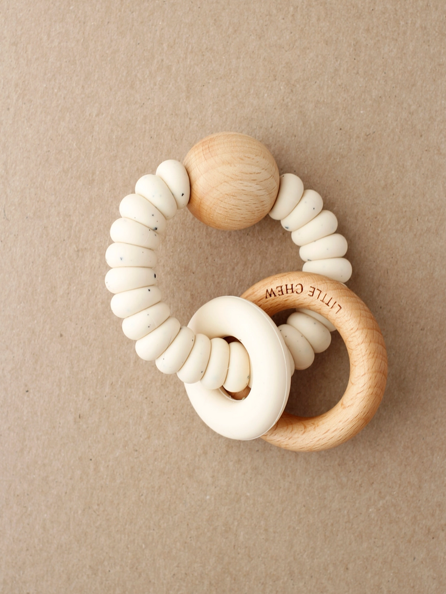 Dany Rattle Teether Baby : Toys : Teethers : Wooden Little Chew