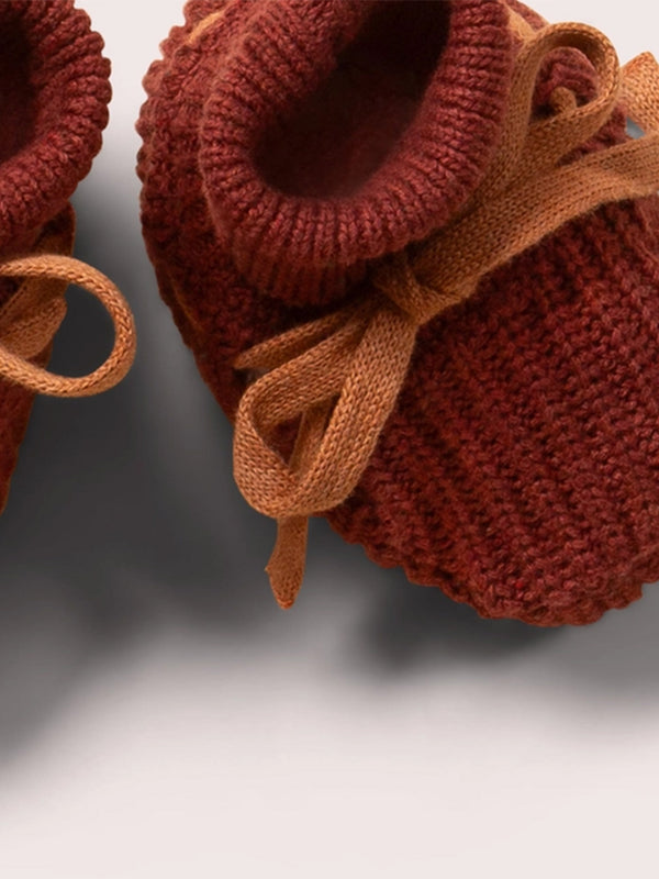 Knitted Booties Baby : Accessories : Shoes Little Green Radicals