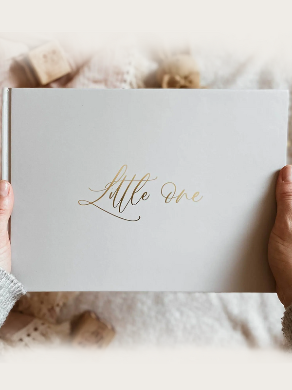 Little One Baby Book Baby : Parent : Nursery : Journals Blush and Gold